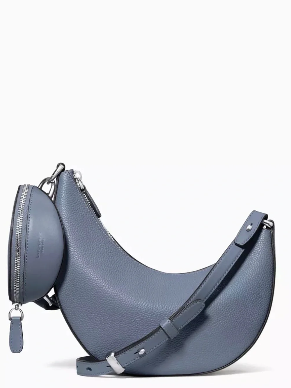 kate spade new york Duo Medium Pebbled Leather Crossbody Bag